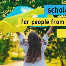 scholarships - support for people from Ukraine