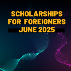 scholarships for foreigners june 2025